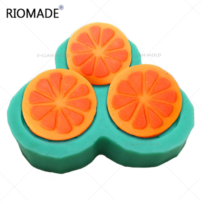 Soap Making Kit For Beginners - Orange Silicone Mold Cake Decorating Tools