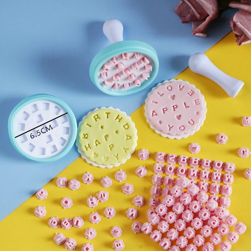 Soap Making Kit For Beginners - DIY Art Alphabet,Number,Symbols,Letter Clay Stamp Impress