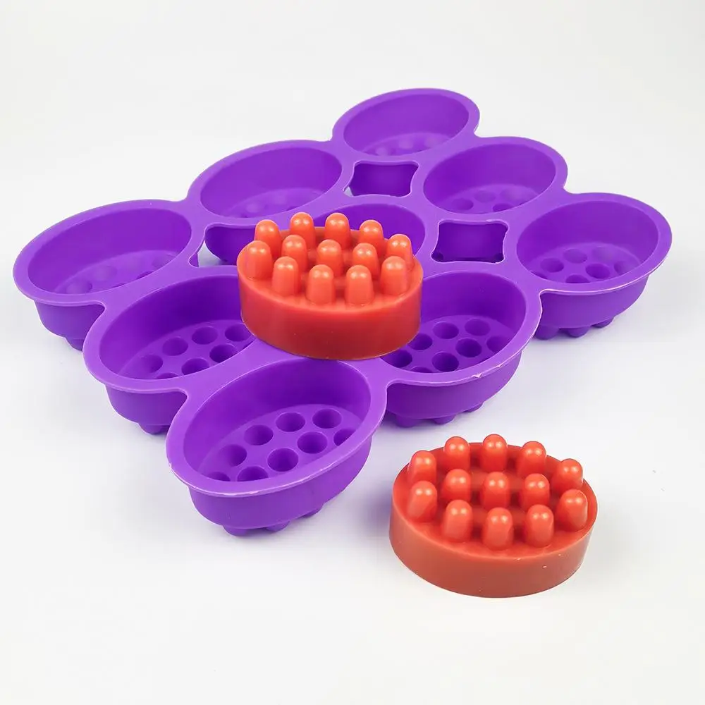 2 Hole Silicone Soap Mold Oval - Soap Making Kit For Beginners ulasan dan harga