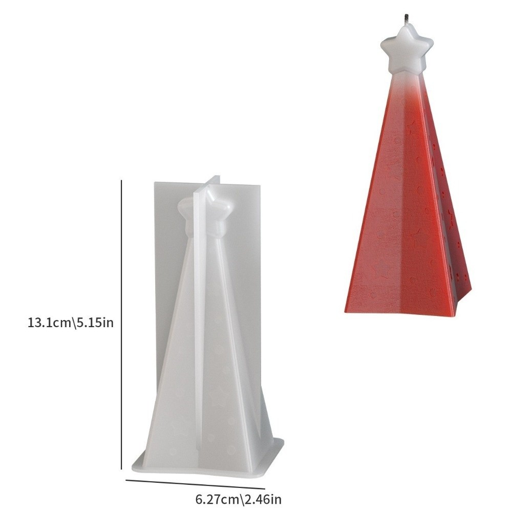Silicone Christmas Cone Candle - Soap Making Diy Kit ulasan dan harga