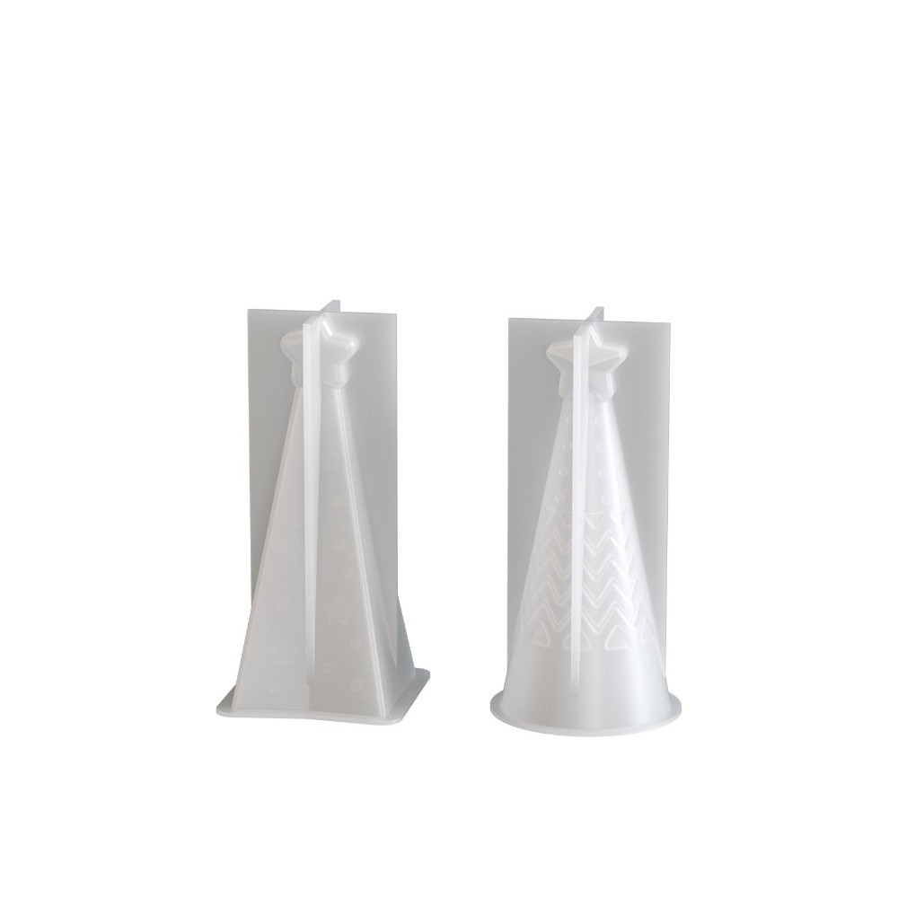 Silicone Christmas Cone Candle - Soap Making Diy Kit ulasan dan harga