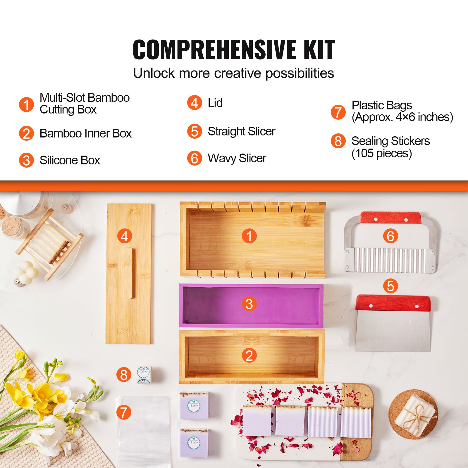 Soap Making Kit, Bamboo Cuttin - Soap Making Diy Kit ulasan dan harga