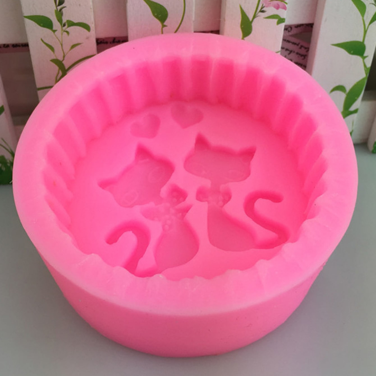 1-Piece Silicone Cat Soap Mold - Soap Making Instructions ulasan dan harga