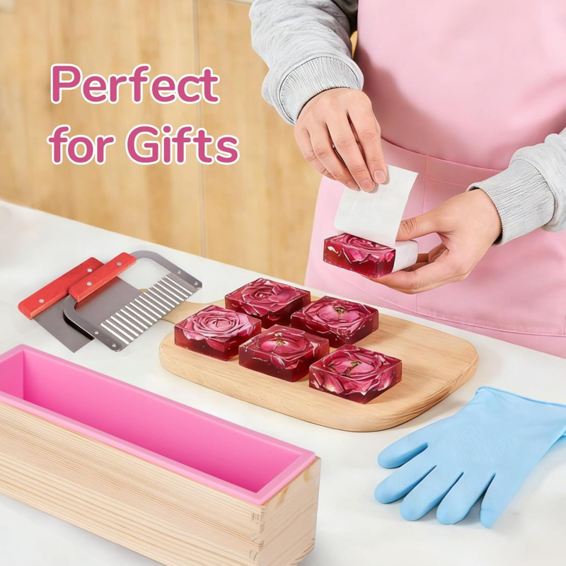 1 Pieces42Ounce soap mold with - Soap Making Diy Kit ulasan dan harga